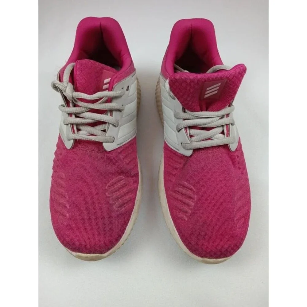 Adidas Pink & White Running Shoes / Sneakers - Size 35 (UK 2.5 / US 3)